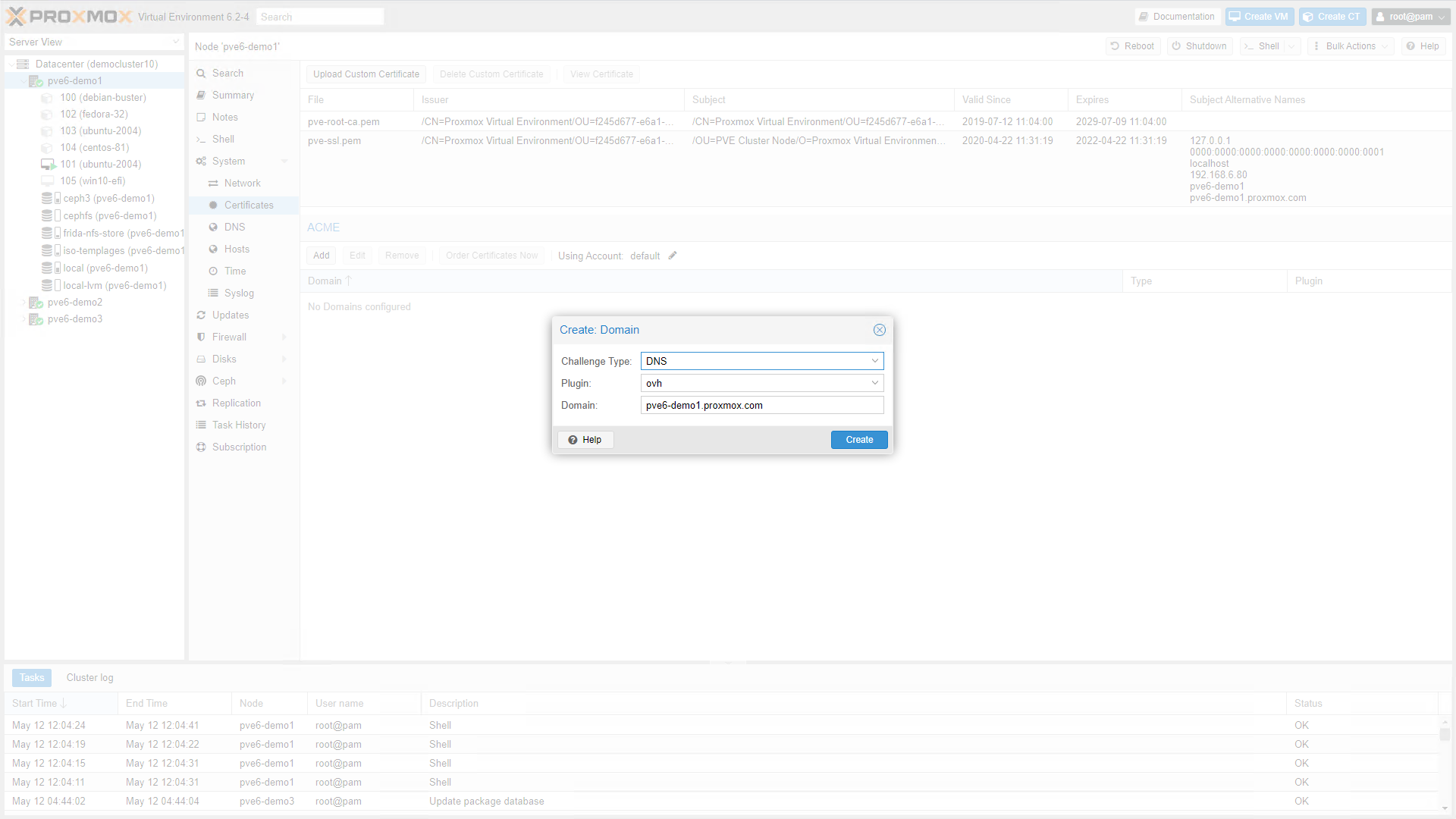 Proxmox cloud 私有云部署
