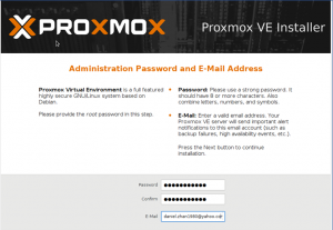 Proxmox VE 安装、配置、使用之第一章 安装配置