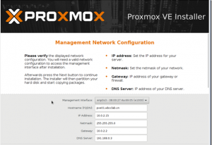 Proxmox VE 安装、配置、使用之第一章 安装配置