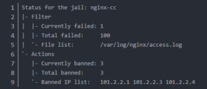 Fail2ban的安装和使用